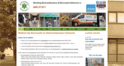 Desktop Screenshot of dierenambulancehelmond.nl